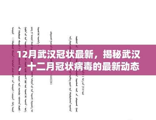 揭秘武汉十二月冠状病毒最新动态与防控进展