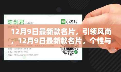 12月9日最新名片设计，个性与职业的完美融合，引领风尚新潮流