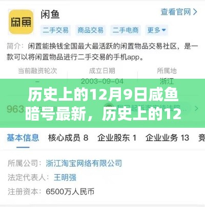 历史上的12月9日咸鱼暗号揭秘与最新解密传承
