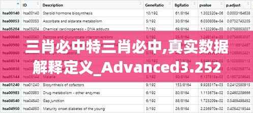 三肖必中特三肖必中,真实数据解释定义_Advanced3.252
