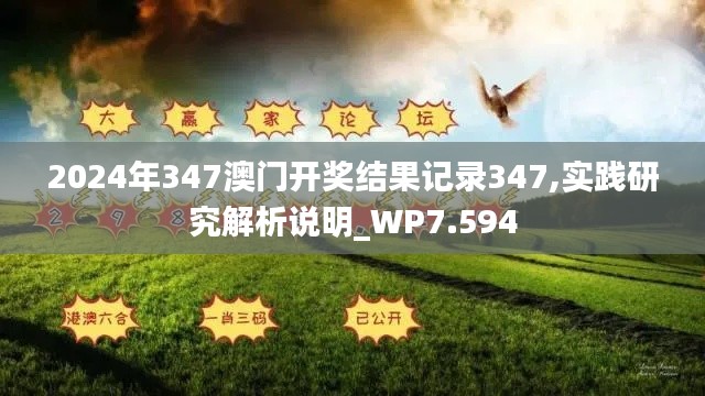 2024年347澳门开奖结果记录347,实践研究解析说明_WP7.594