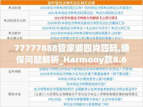 77777888管家婆四肖四码,确保问题解析_Harmony款8.607