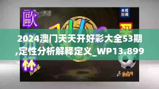 2024澳门天天开好彩大全53期,定性分析解释定义_WP13.899
