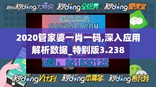 2020管家婆一肖一码,深入应用解析数据_特别版3.238