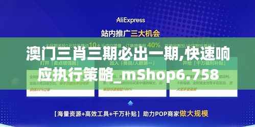 澳门三肖三期必出一期,快速响应执行策略_mShop6.758