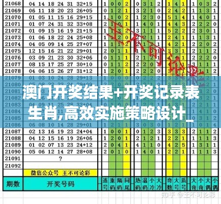 澳门开奖结果+开奖记录表生肖,高效实施策略设计_战略版3.702