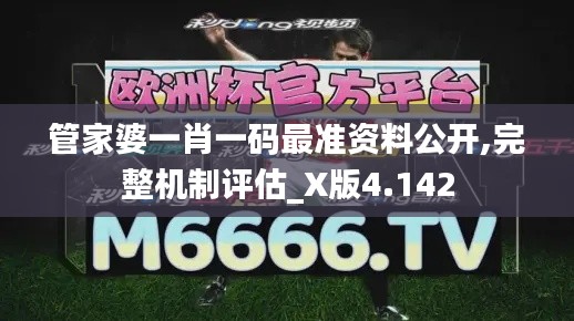 管家婆一肖一码最准资料公开,完整机制评估_X版4.142