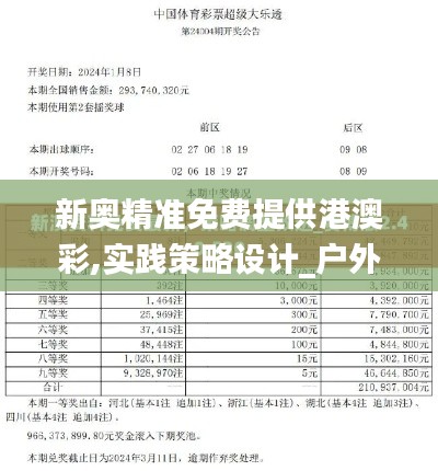 新奥精准免费提供港澳彩,实践策略设计_户外版18.913