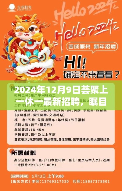 2024年12月9日荟聚一堂，最新一休一岗位火热招聘启幕