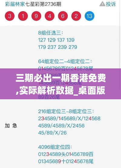 三期必出一期香港免费,实际解析数据_桌面版4.757