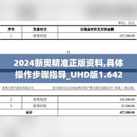2024新奥精准正版资料,具体操作步骤指导_UHD版1.642