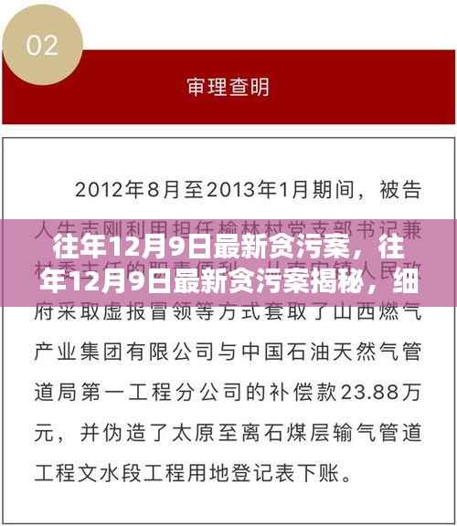 揭秘往年12月9日最新贪污案真相,细节披露揭示贪腐背后黑手