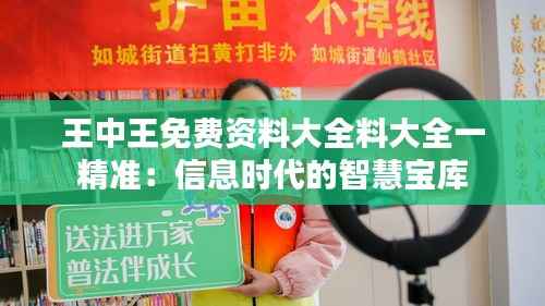 王中王免费资料大全料大全一精准：信息时代的智慧宝库