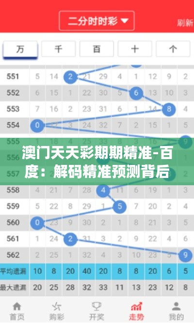 澳门天天彩期期精准-百度：解码精准预测背后的秘密