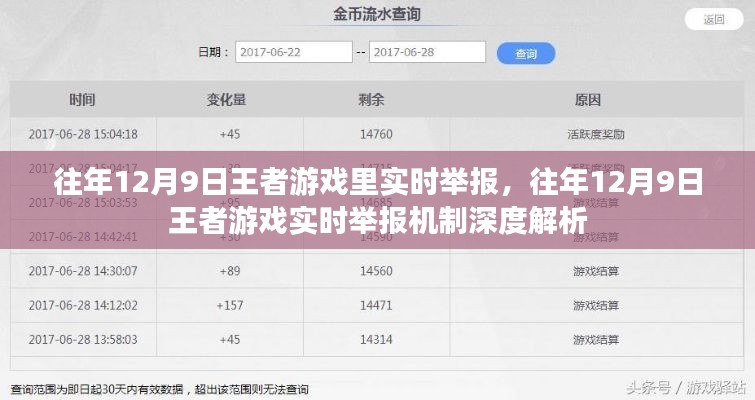 往年12月9日王者游戏实时举报机制解析与探讨