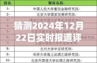 揭秘未来，2024年12月22日实时报道评论的撰写艺术与深度洞察