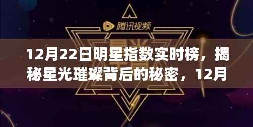 揭秘星光璀璨背后的秘密，12月22日明星指数实时榜全景解析与实时排名