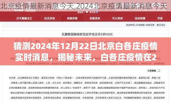 揭秘未来,白各庄疫情在冬至2024的最新动态与实时消息洞察