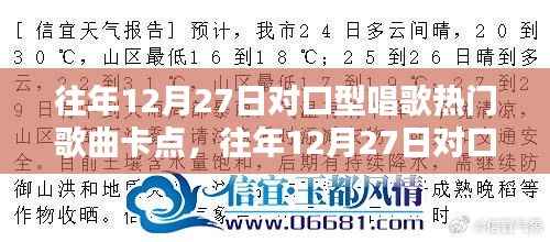 往年12月27日对口型唱歌热门歌曲回顾与赏析,卡点时刻的魅力展现