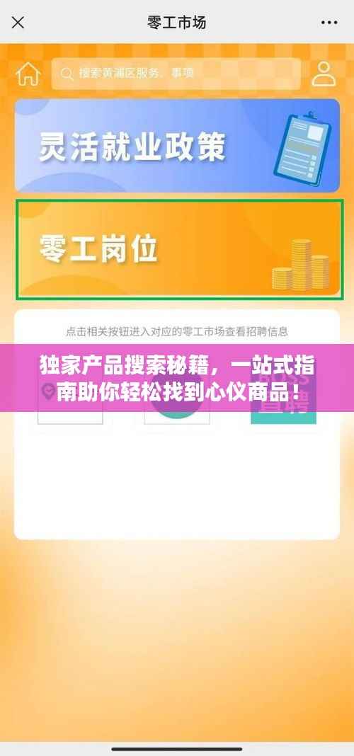 独家产品搜索秘籍,一站式指南助你轻松找到心仪商品!