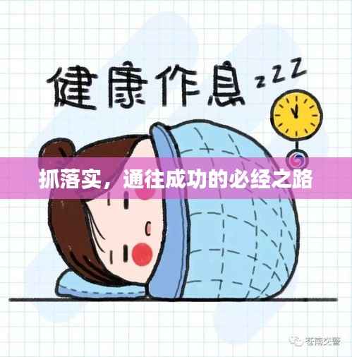 抓落实，通往成功的必经之路