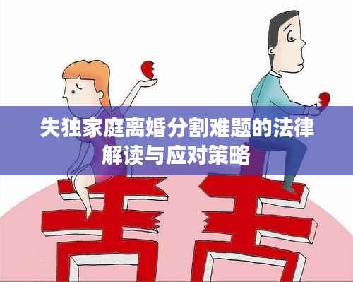 失独家庭离婚分割难题的法律解读与应对策略
