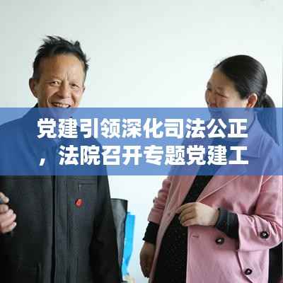 党建引领深化司法公正，法院召开专题党建工作会