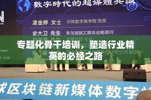 专题化骨干培训,塑造行业精英的必经之路