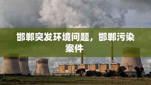 邯郸突发环境问题，邯郸污染案件 