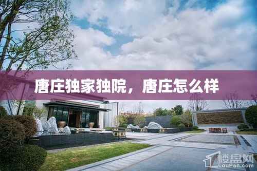 唐庄独家独院,唐庄怎么样