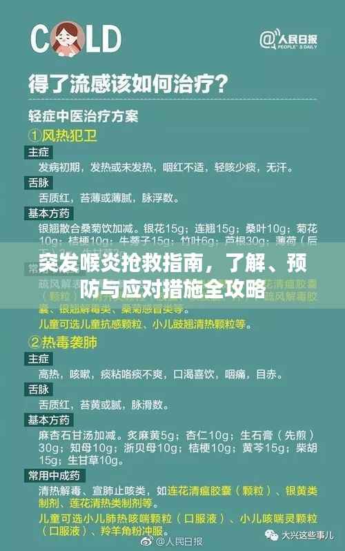 突发喉炎抢救指南，了解、预防与应对措施全攻略
