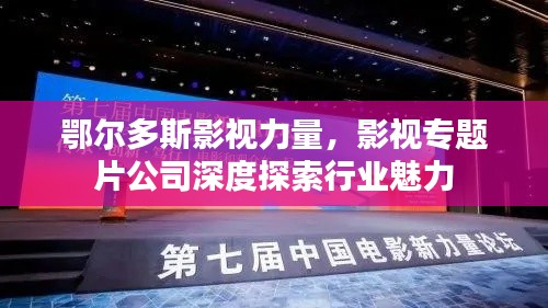 鄂尔多斯影视力量,影视专题片公司深度探索行业魅力