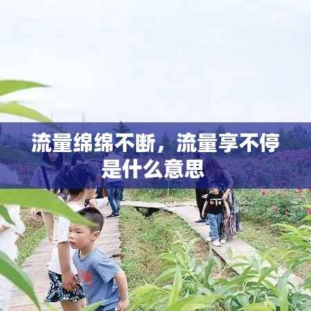 流量绵绵不断，流量享不停是什么意思 