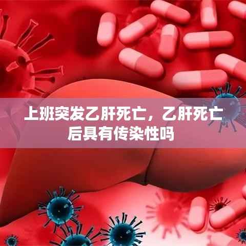 上班突发乙肝死亡，乙肝死亡后具有传染性吗 