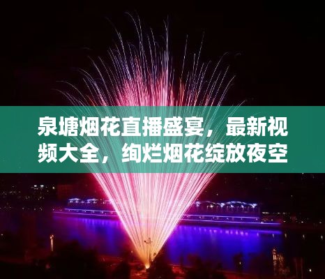 泉塘烟花直播盛宴，最新视频大全，绚烂烟花绽放夜空，精彩瞬间不容错过