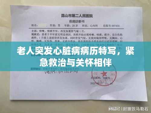 老人突发心脏病病历特写，紧急救治与关怀相伴