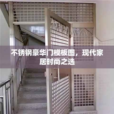 不锈钢豪华门模板图，现代家居时尚之选
