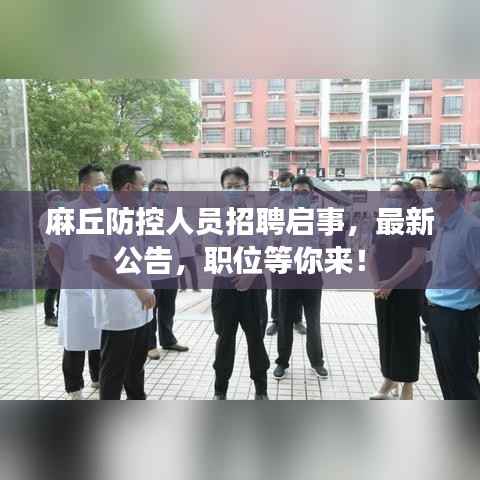 麻丘防控人员招聘启事，最新公告，职位等你来！