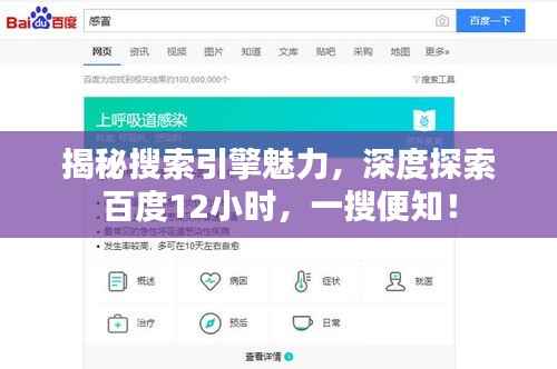 揭秘搜索引擎魅力,深度探索百度12小时,一搜便知!