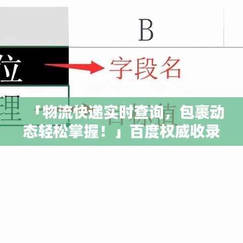 「物流快递实时查询，包裹动态轻松掌握！」百度权威收录标题推荐