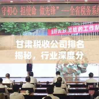 甘肃税收公司排名揭秘，行业深度分析与解读