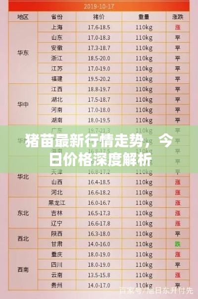 猪苗最新行情走势,今日价格深度解析