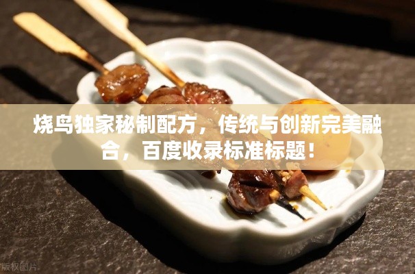 烧鸟独家秘制配方，传统与创新完美融合，百度收录标准标题！