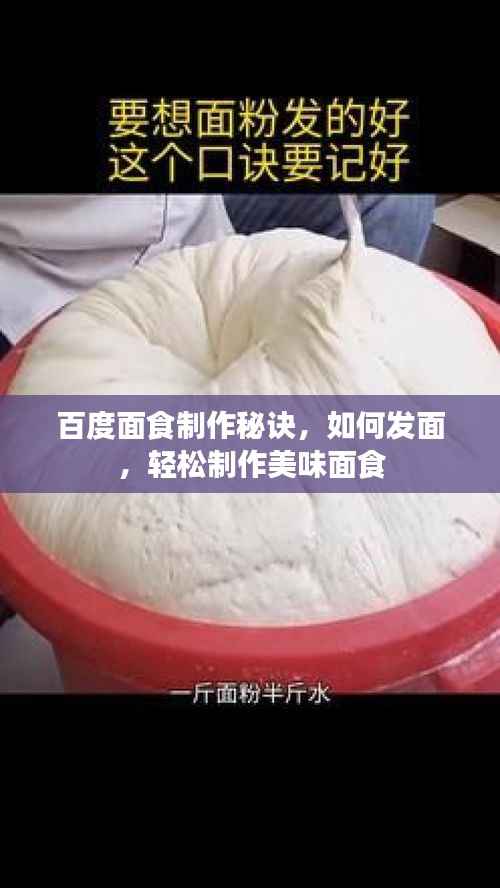 百度面食制作秘诀，如何发面，轻松制作美味面食