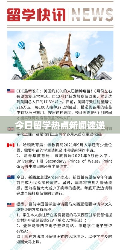 今日留学热点新闻速递