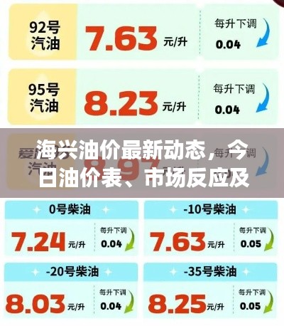 海兴油价最新动态,今日油价表、市场反应及趋势分析