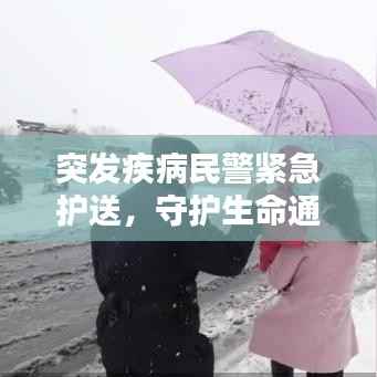 突发疾病民警紧急护送,守护生命通道,为民解忧时刻