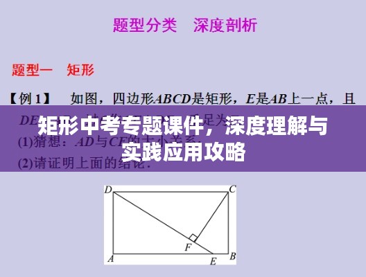 矩形中考专题课件，深度理解与实践应用攻略