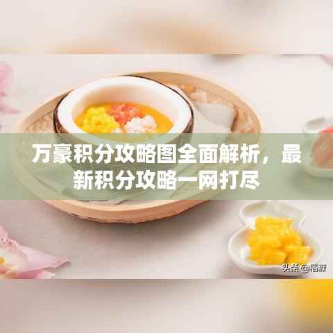 万豪积分攻略图全面解析，最新积分攻略一网打尽