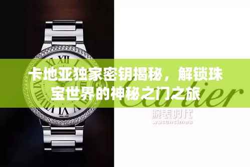 卡地亚独家密钥揭秘,解锁珠宝世界的神秘之门之旅